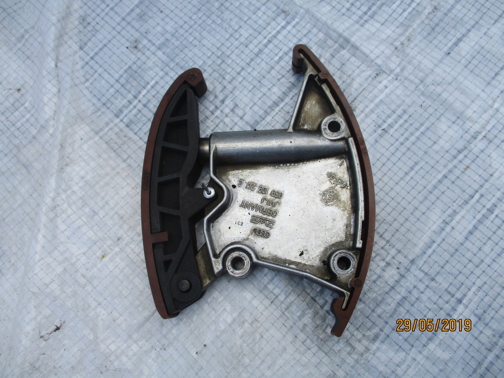 фото №1, Натягувач лівий vw audi a4 a6 c6 a8 q7 2.7 3.0 tdi