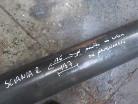 фото №2, Scania r wał приводной