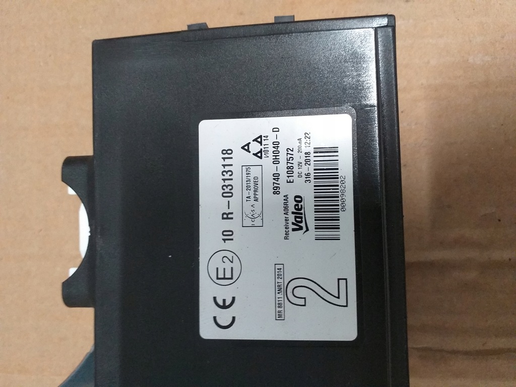 фото №9, Toyota aygo ii модуль замка блок керування центрального