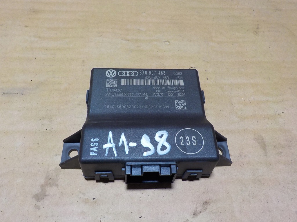 фото №1, Audi a1 модуль шлюз 8x0907468
