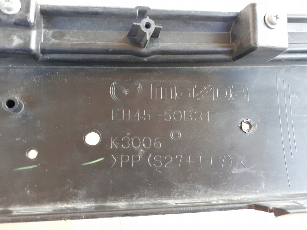 фото №8, Mazda cx7 lift 2009-2012 накладка решітка середня