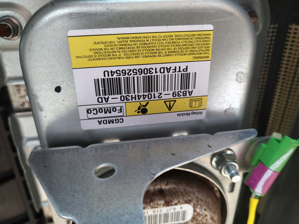 фото №3, Ford ranger iii 12-15r подушка air bag пасажира