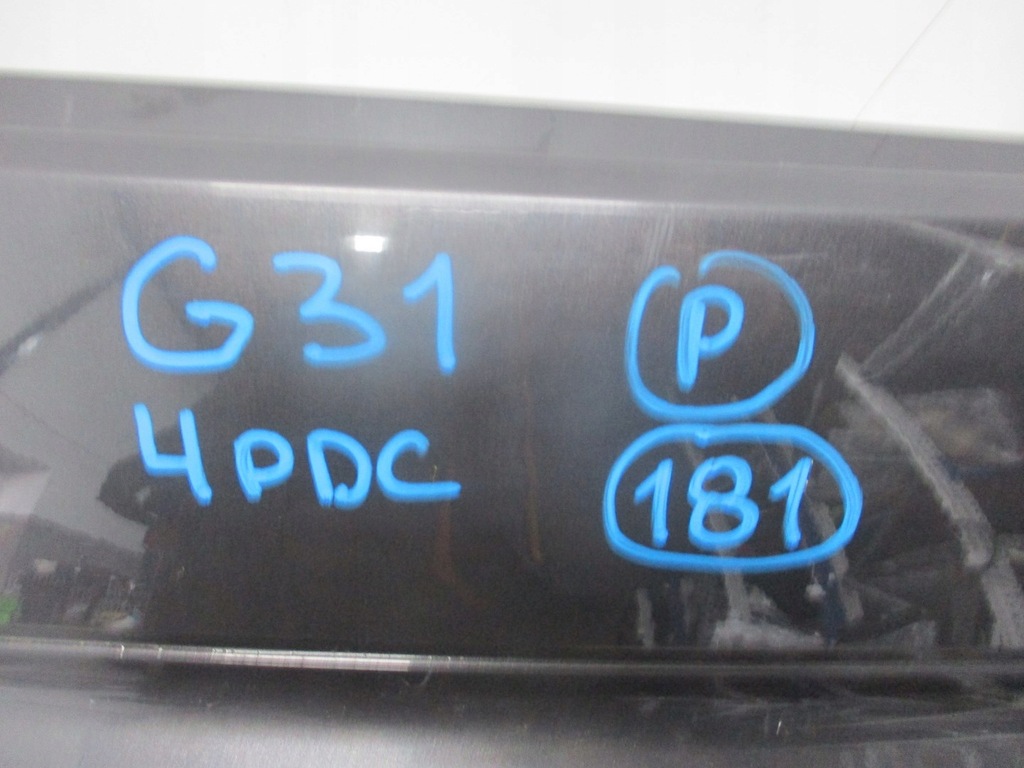 фото №7, Бампер задня задній bmw 5 g31 4 pdc голий