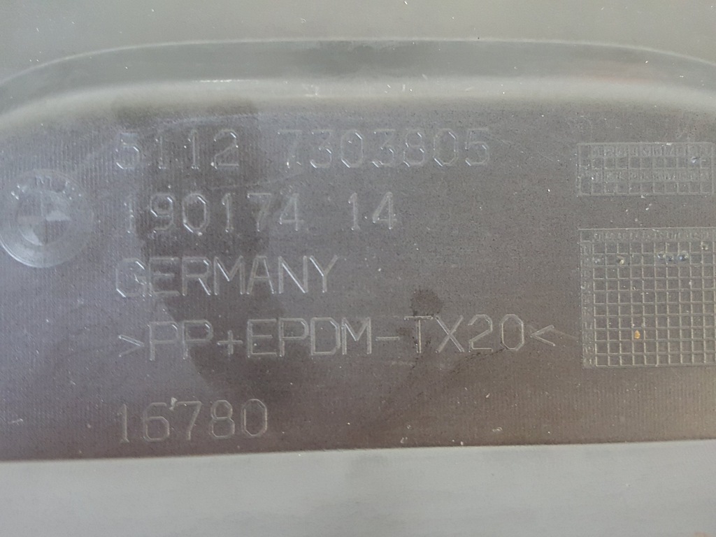 фото №5, Bmw x1 e84 lift спойлер бампера задня 2012-2015r