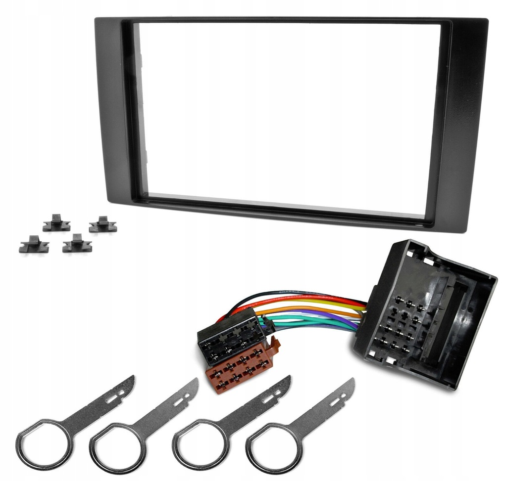 фото №1, Набор + рамка радио ford focus cmax galaxy 2din