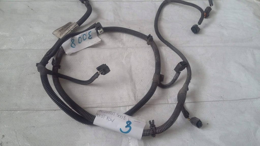 фото №1, Peugeot 3008 электропроводка задняя pdc 9665188480