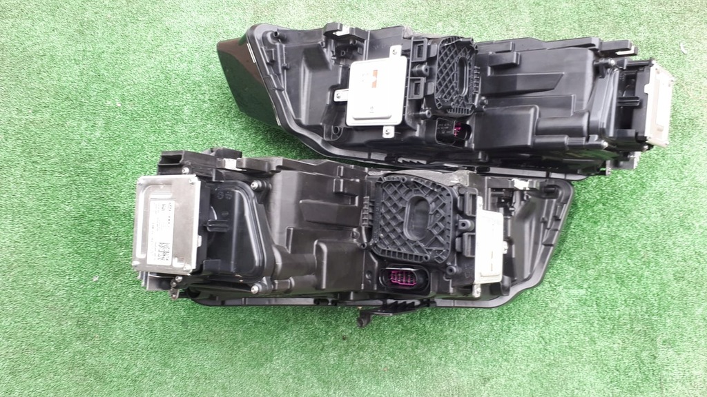 фото №6, Audi a8 4h0 d4 lift bi-xenon+ led лампы передние