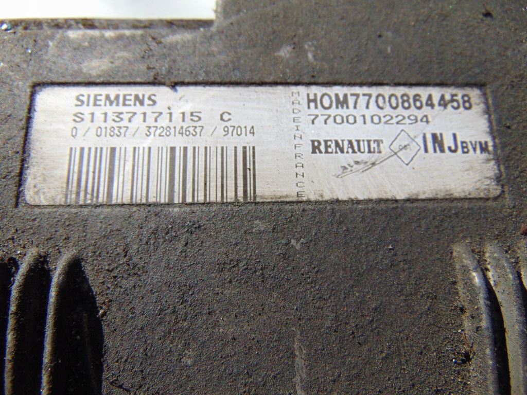 фото №3, Бортовой компьютер s113717115c 7700864458 renault