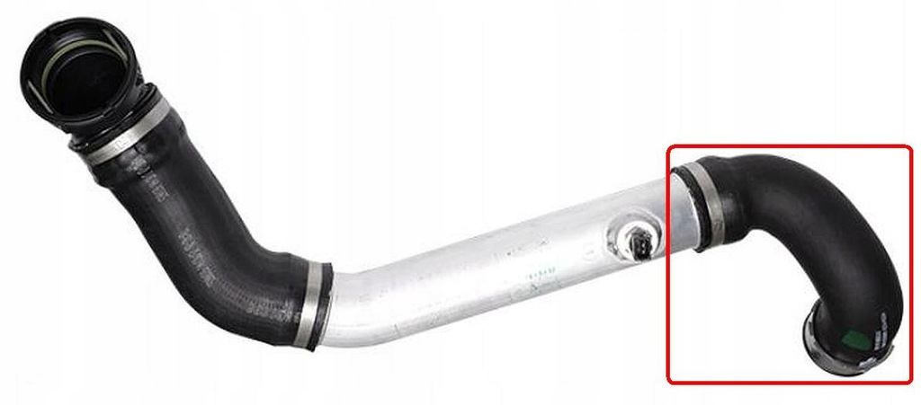 фото №5, Bmw x3 e83 2,0d шланг труба waz turbo інтеркулер