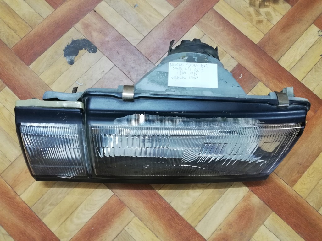 фото №13, Фара левый лампа nissan sunny b12 coupe gti