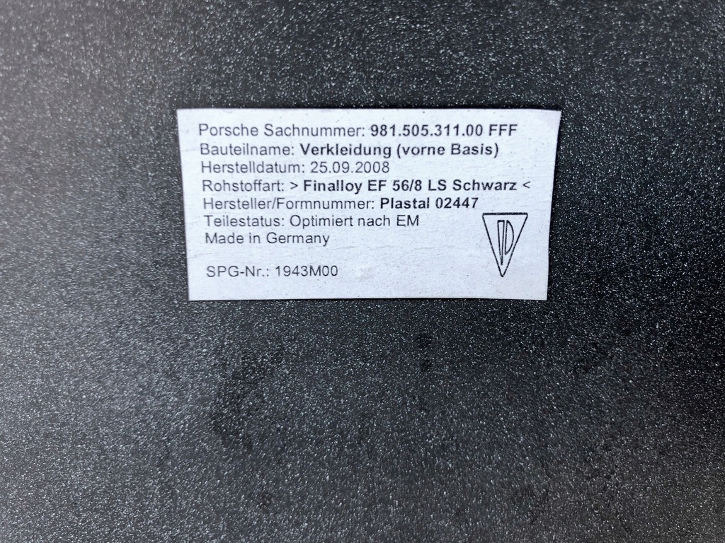 фото №10, Бампер передний porsche cayman boxster 981 -перед