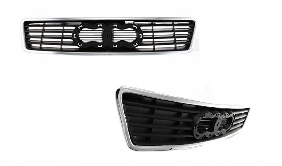 фото №1, Решётка радиатора решётка радиатора перед хром audi a6 c5 1997-2001