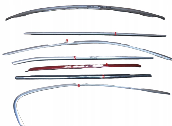 фото №1, Хром молдинг накладка крышки задняя bmw 7 g11 оригинал