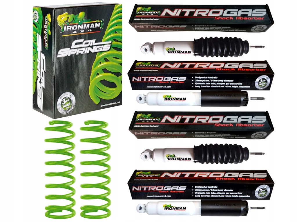 фото №1, Амортизаторы пружины +2 cale terracan ironman