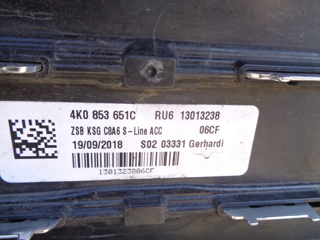 фото №14, Audi a6 s6 s line c8 4k бампер перед 4k0807437c d