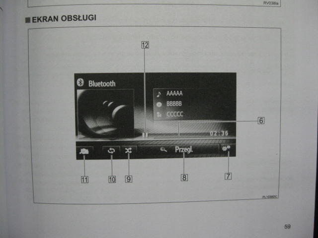 фото №10, Toyota rav4 iv 2013- навігація polska інструкція експлуатації navi toyota rav4