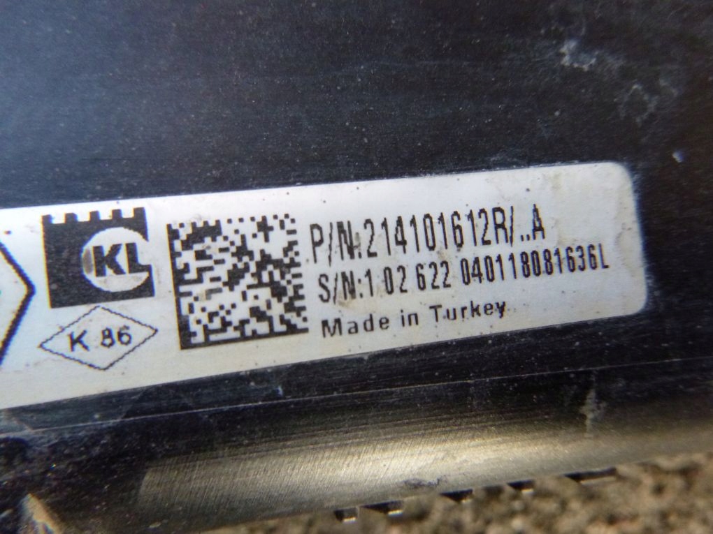 фото №5, Captur clio iv lodgy dokker duster радиатор