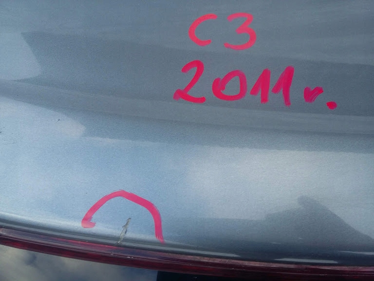 фото №5, Citroen c3 ii крышка багажника задняя задняя 2011