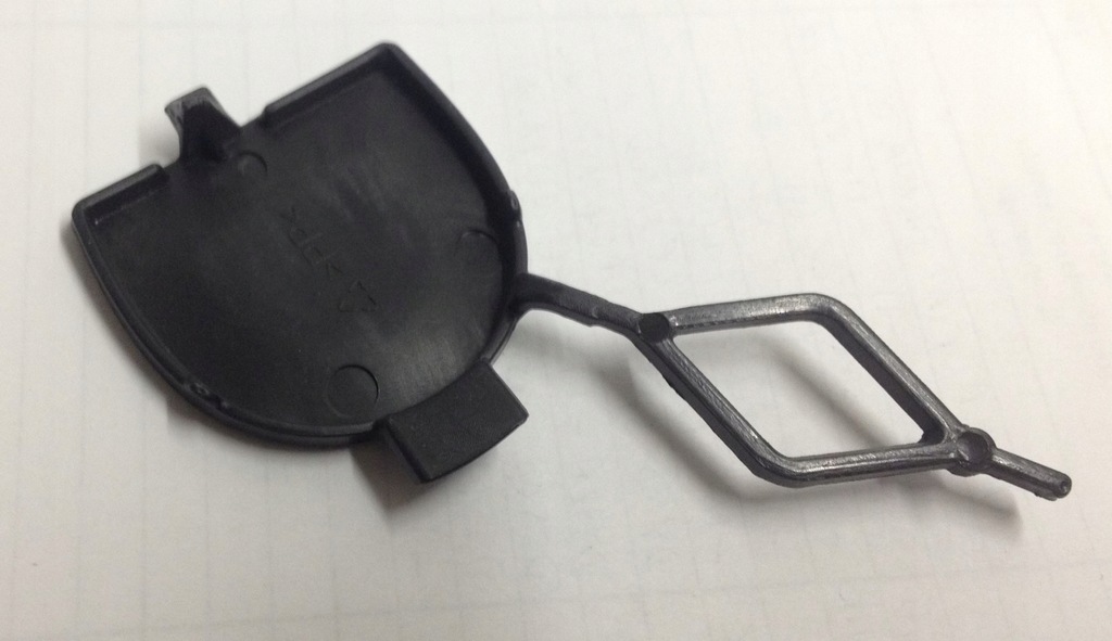 фото №2, Citroen c3 ii заглушка фаркоп задня nowa