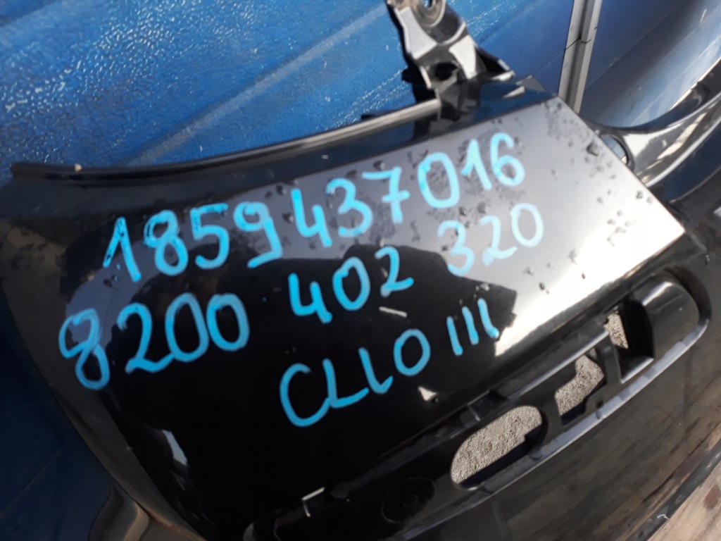 фото №3, Бампер renault clio iii