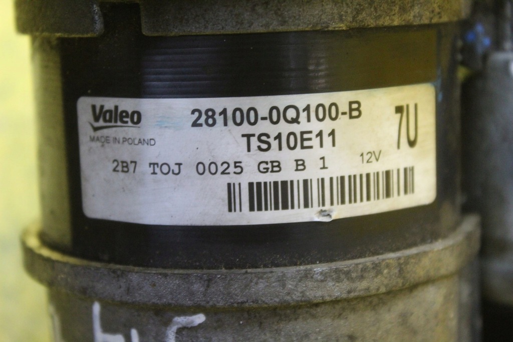 фото №8, Стартер aygo 1.0 b 28100-0q100-b