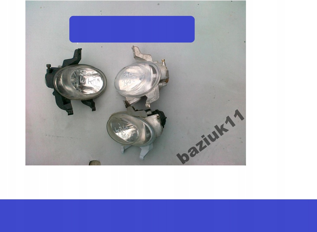 фото №1, Противотуманная фара peugeot 206 ,wklęsły