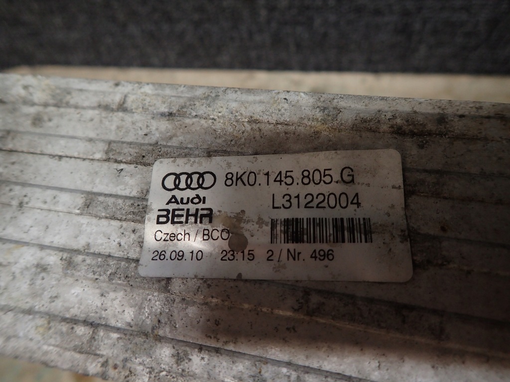 фото №2, Интеркулер audi a4 8k