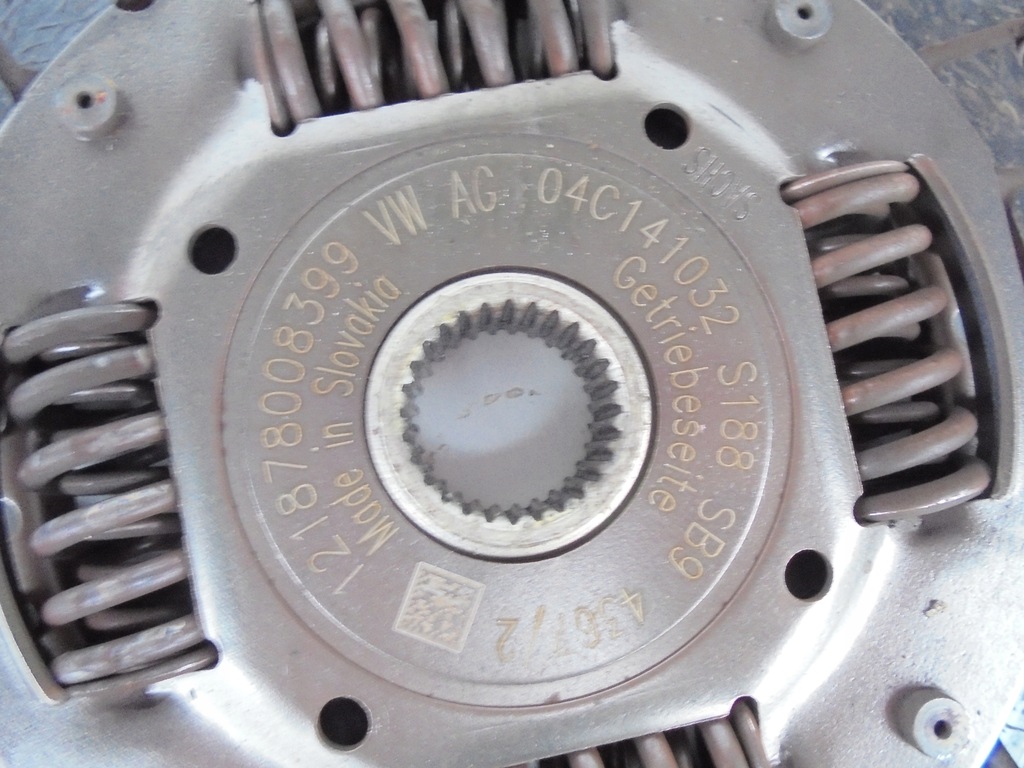 фото №11, Vw polo vi 2q 2g сцепление комплект 04c141025h, 04c141032, 04c105269e
