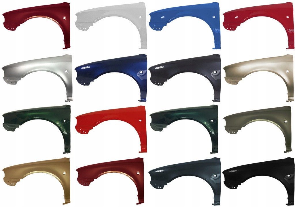 фото №10, Крыло левый / правый do skoda octavia 1 97- цвет