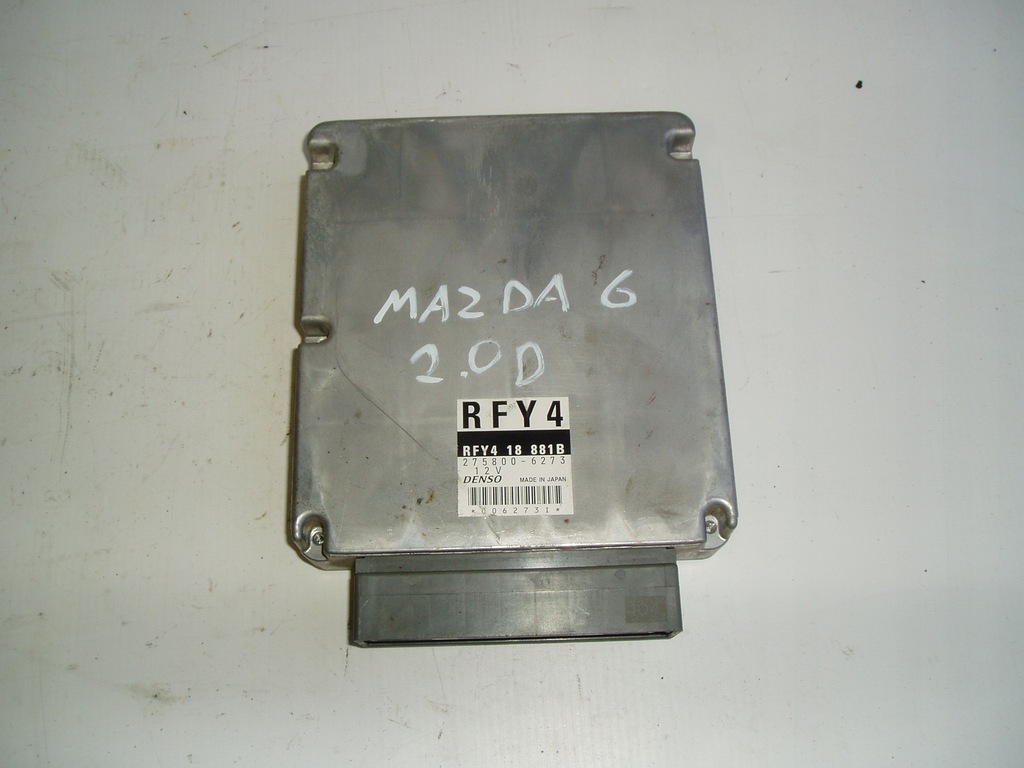 фото №1, Бортовой компьютер блок управления mazda 6 2.0d 2758006273