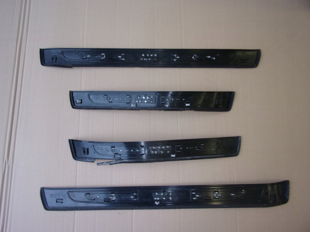 фото №5, Накладки порогові накладки kompl. bmw 7 e65 01- хром