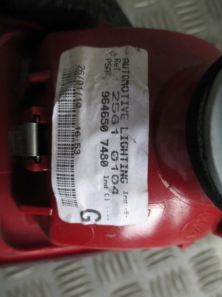 фото №3, Лампа кришки лівий задня peugeot 407 08-11r sw