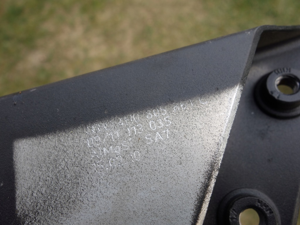 фото №2, Audi a8 d4 4h0805861 лонжерон кузов