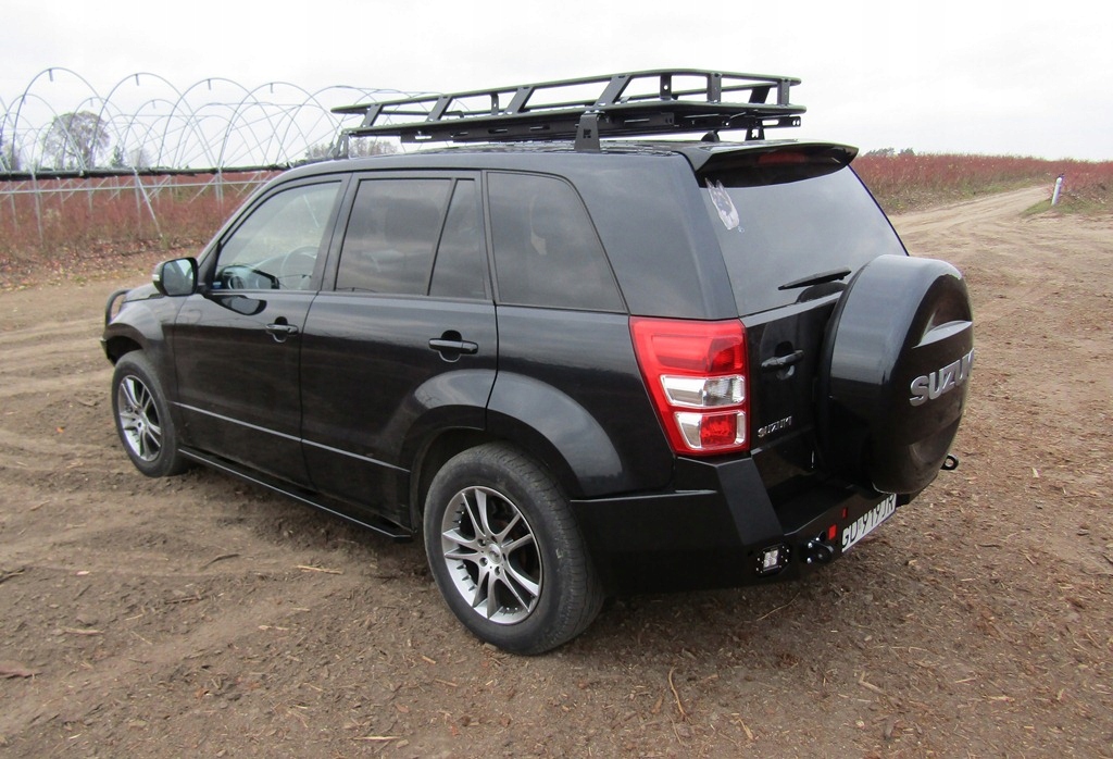 Suzuki grand vitara 2 5d бампер стальной задняя задний с Разборки