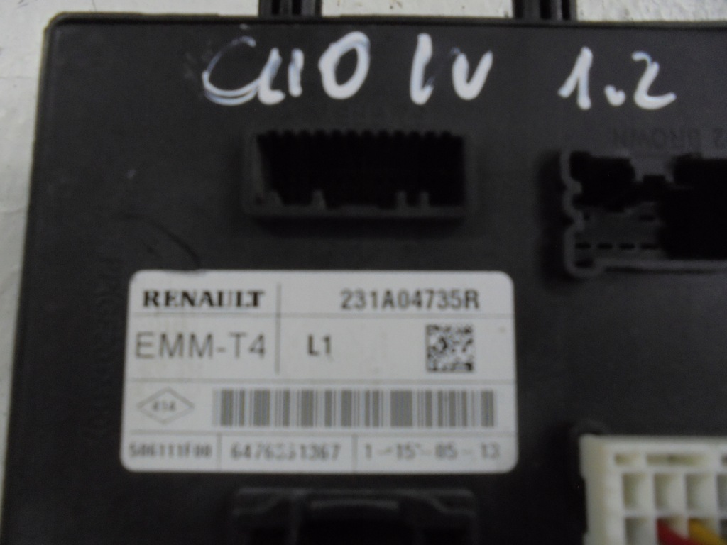 фото №4, Renault clio iv 1,5 dci модуль emm-t4