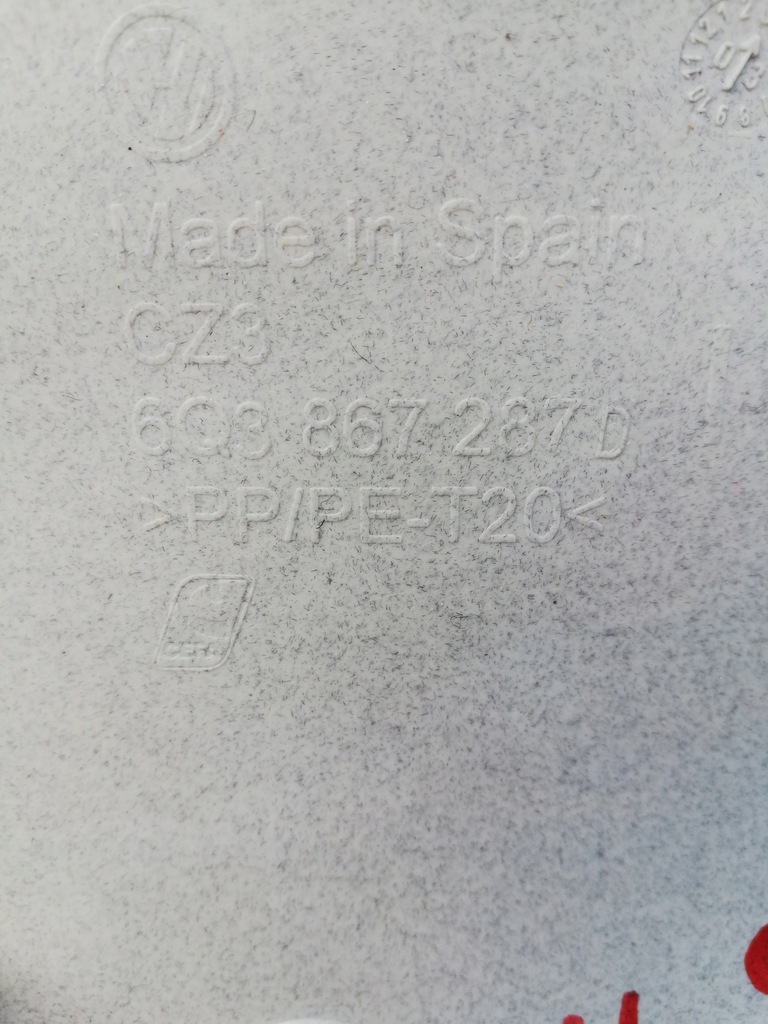 фото №5, Захист обшивка стійка лівий задня polo 9n 6q3867287d