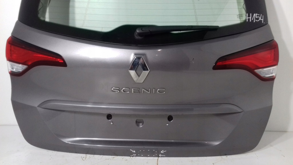 фото №4, Задня кришка багажника renault scenic iv 4 2018 h154