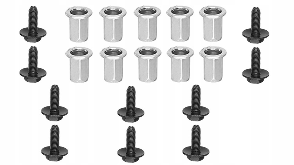 фото №1, Набор клипсы защита двигателя клипса alfa romeo 159