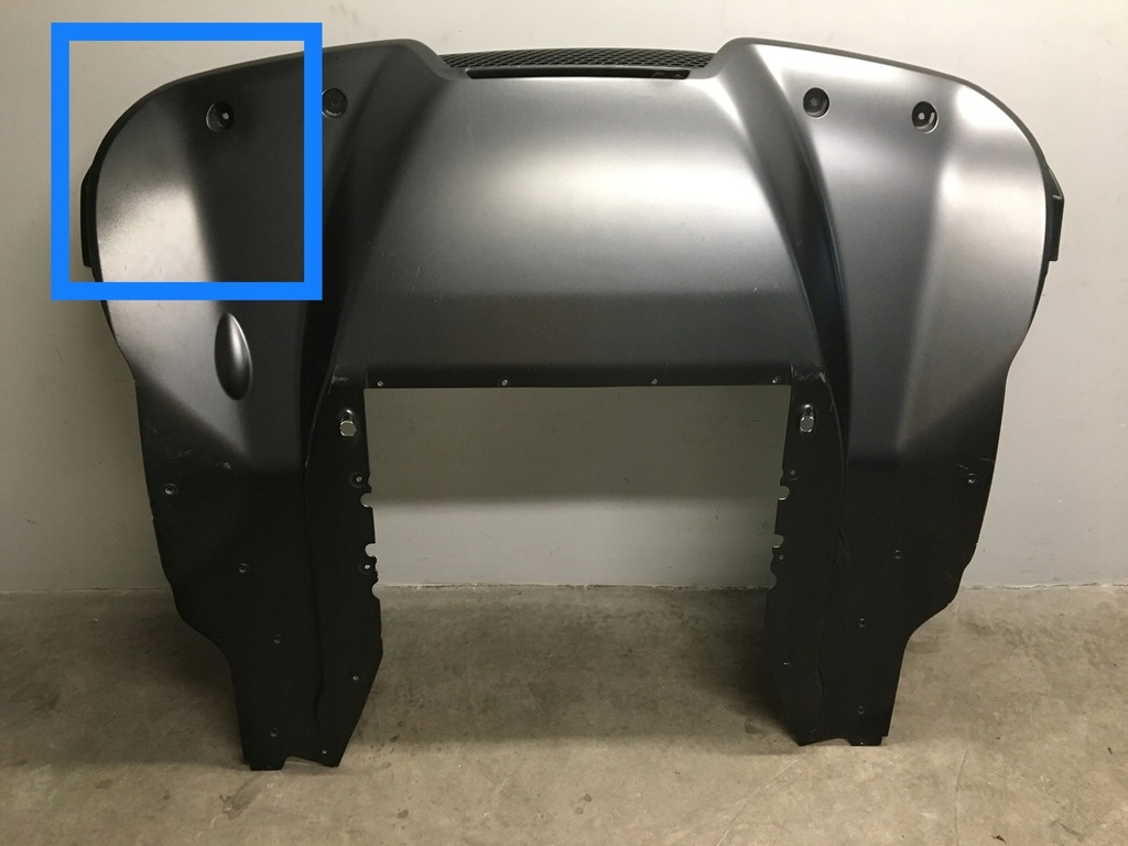 фото №8, Mclaren mp4 бампер задняя диффузор