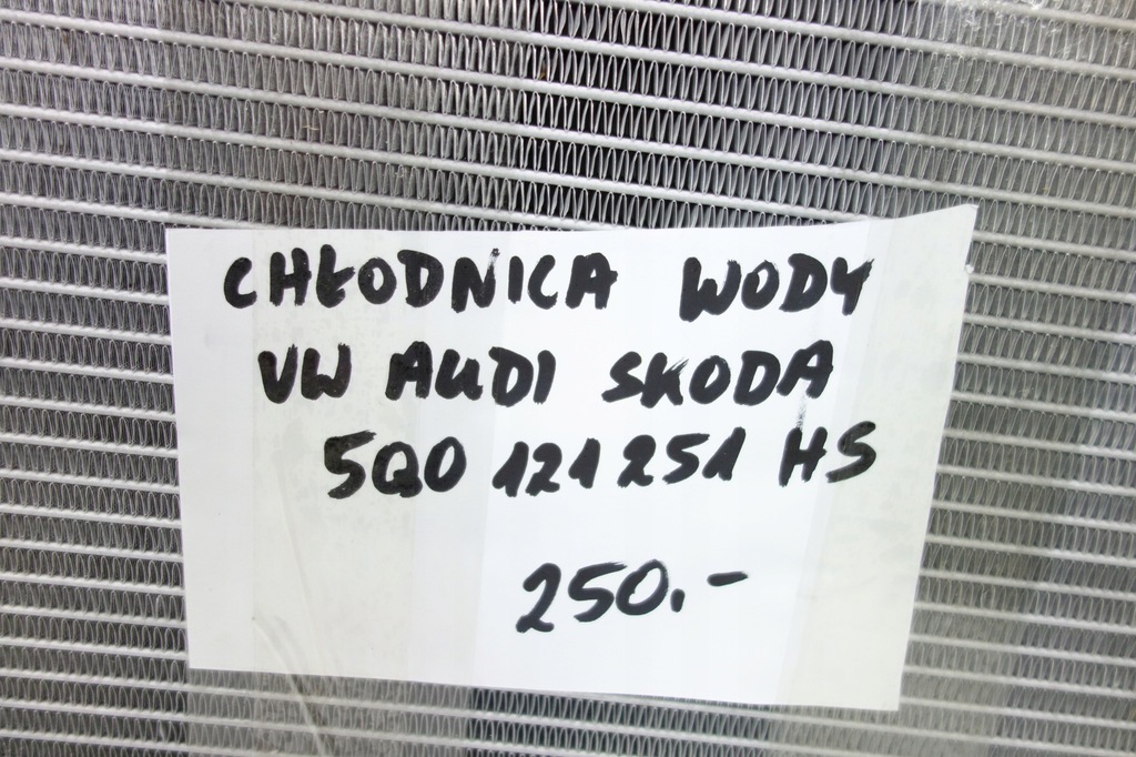 фото №6, Радіатор wody vw golf vii audi skoda seat 5q0