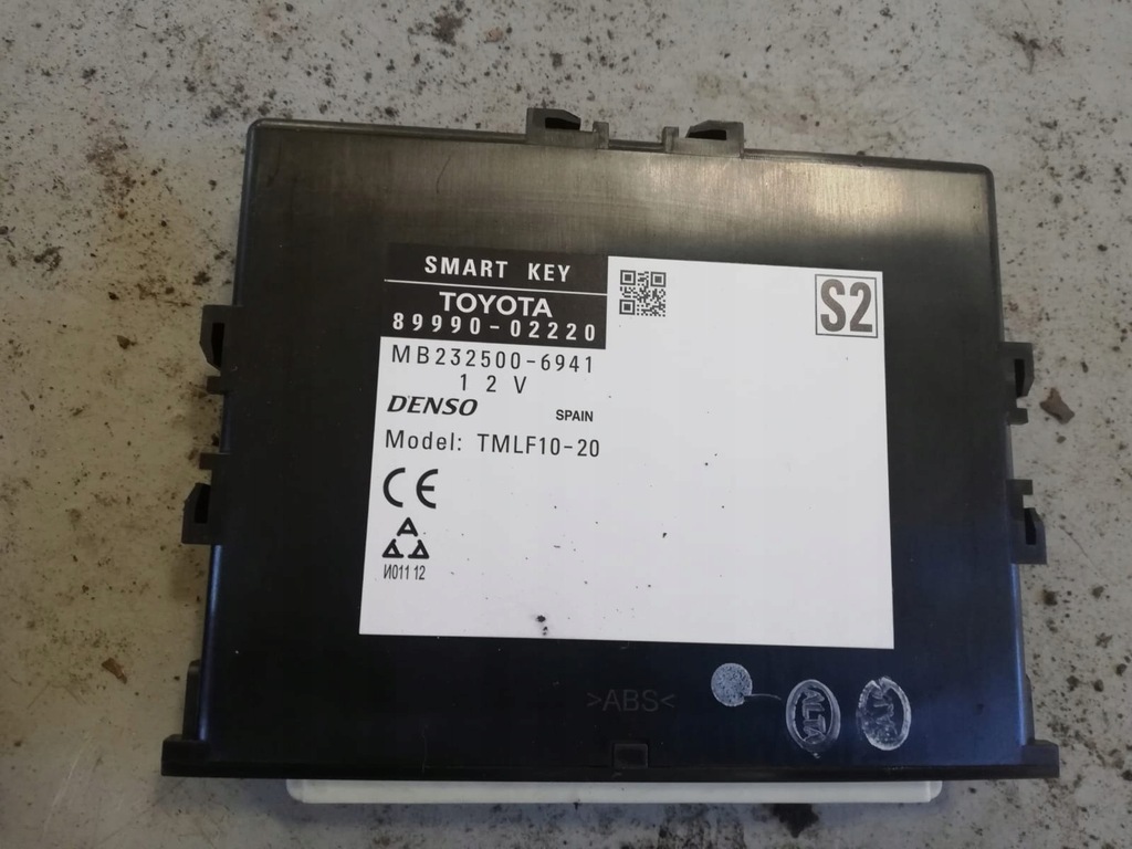 фото №1, Модуль kayless go 89990-02220 toyota auris ii 2013-