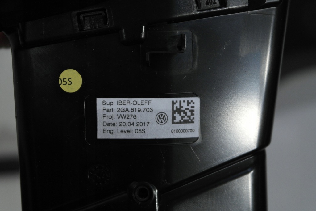 фото №4, Vw t-roc рамка dekor с панели воздуховоды комплект