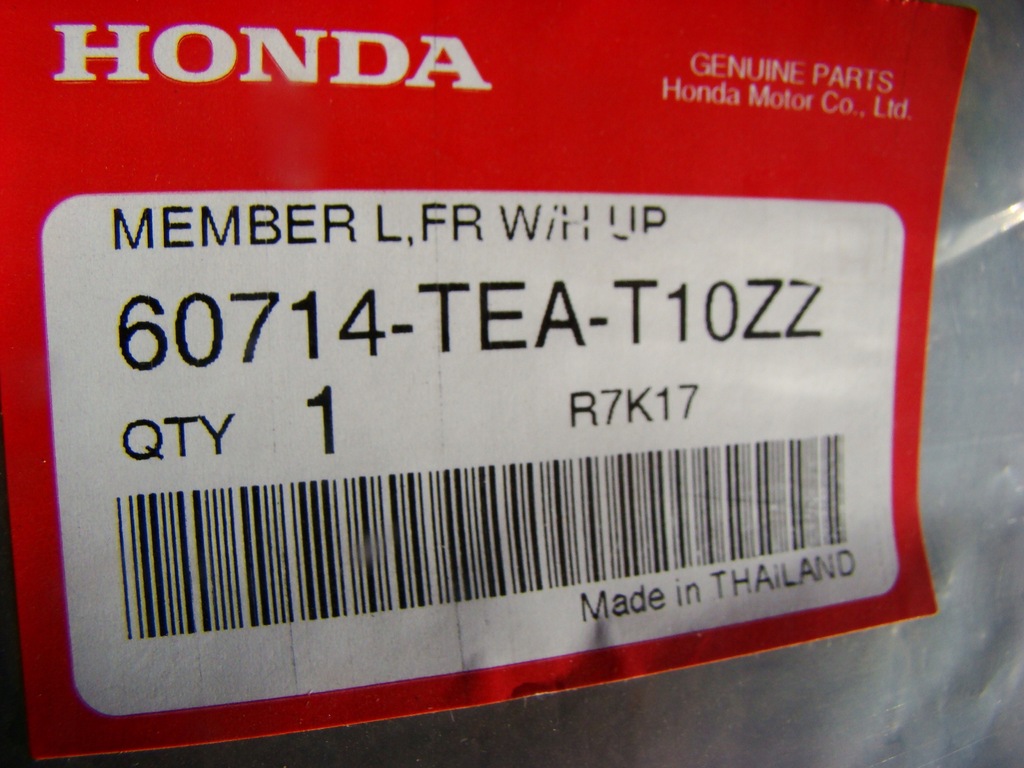 фото №6, Honda civic x-pas передний усилитель nowe