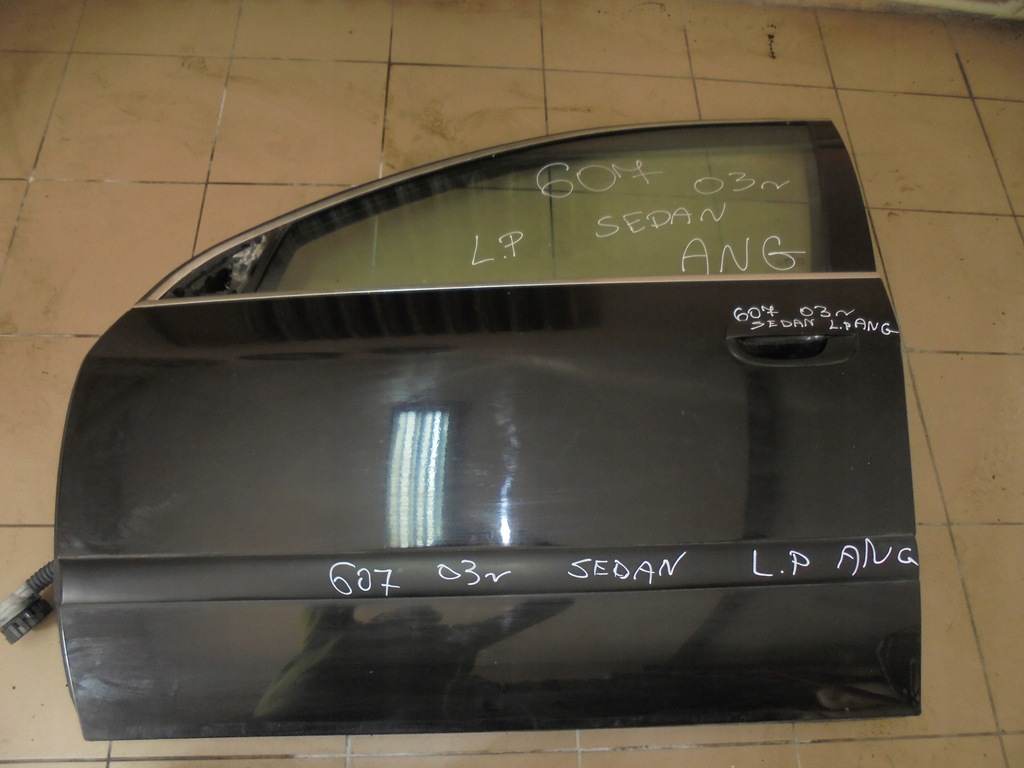 фото №1, Дверь левая перед peugeot 607 03r