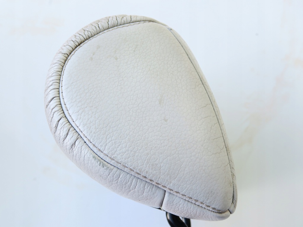 фото №4, Подголовник белый кожа peugeot 306 roland garros