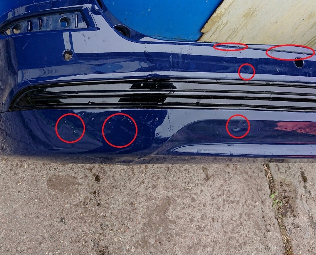 Ford mondeo mk5 kombi 12-16 бампер задняя pdc в Украине