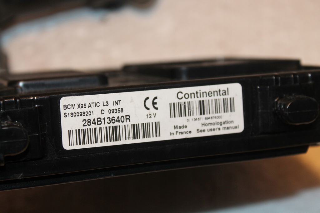 фото №2, Модуль bcm bsi renault clio scenic 285b1640r