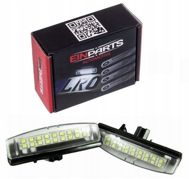 фото №1, Led фонари номерного знака подсветка einparts lexus is-200 rx-300 ls-430 gs-300