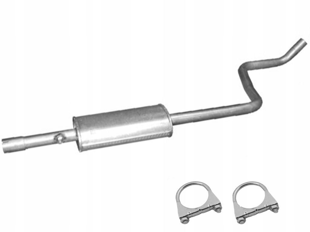 фото №1, Mitsubishi colt / smart forfour - 1.1 - 1.3 - гаситель средний