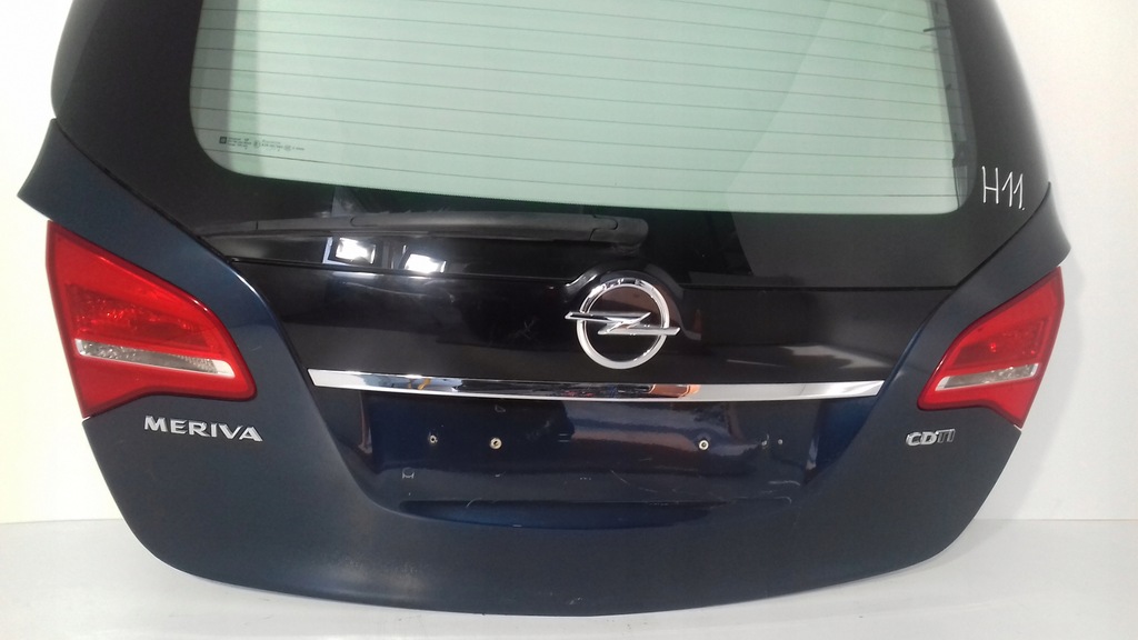 фото №4, Opel meriva b крышка багажника задняя 2012